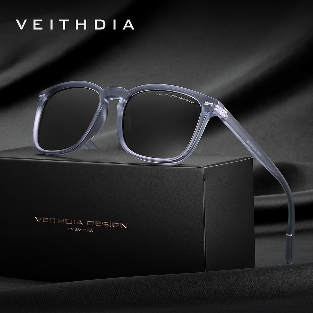 Sunglasses Aviator Polarized - VEITHDIA Vintage Polarisierte Sonnenbrille UV400-Schutz Photochrom