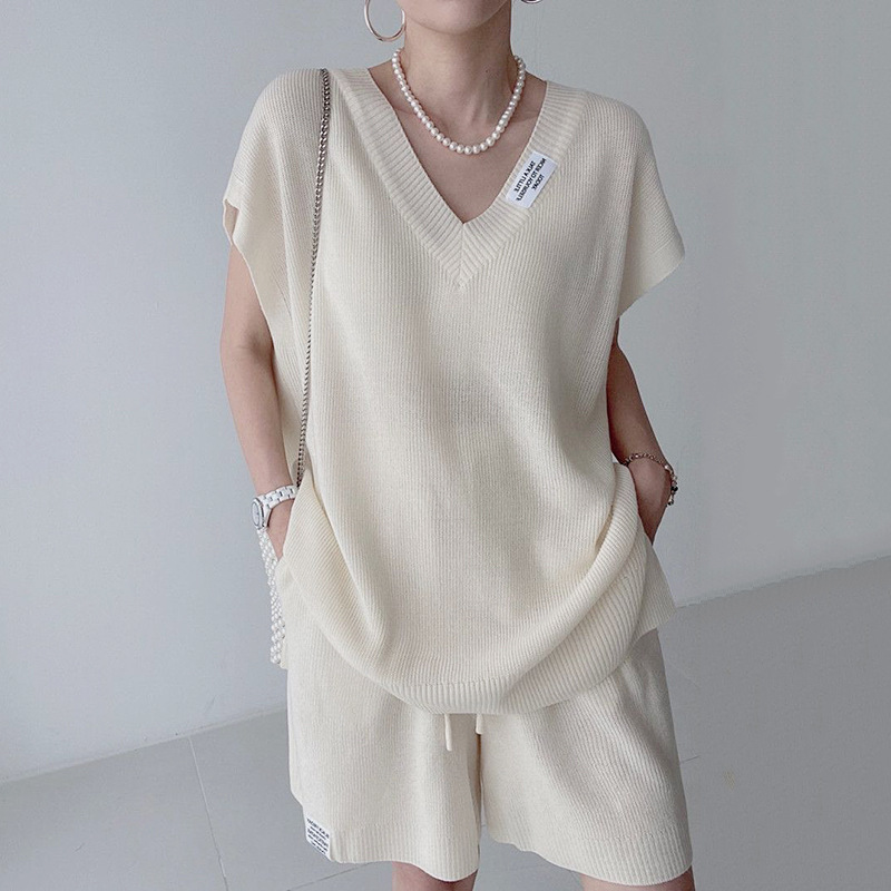 Damen Zweiteiler Kurzset Gestr – Short Linen Drawstring Bewertung und Preis